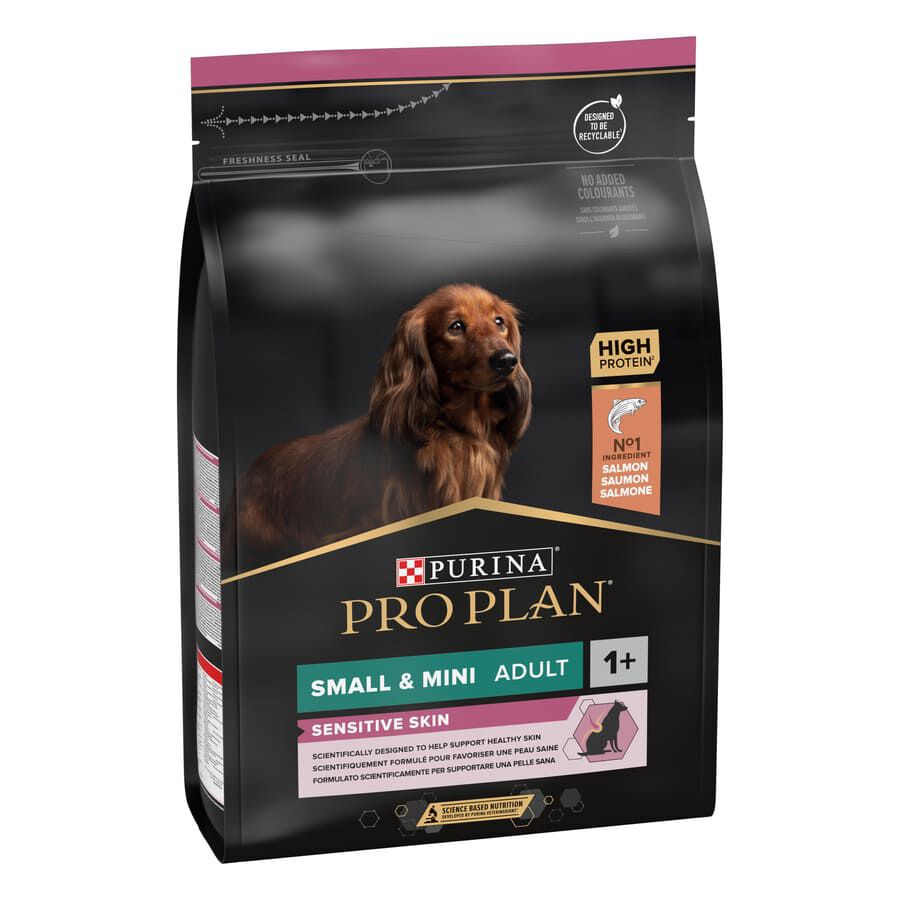 Pro Plan Adult Small e Mini Salmão Peles Sensíveis ração para cães